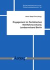 Buchcover Engagement im Paritätischen Wohlfahrtsverband, Landesverband Berlin
