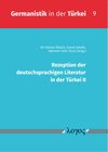 Buchcover Rezeption der deutschsprachigen Literatur in der Türkei II