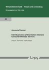 Buchcover Individualization of Information-Intensive Consumer-Oriented Services
