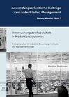 Buchcover Untersuchung der Robustheit in Produktionssystemen