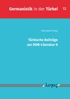 Buchcover Türkische Beiträge zur DDR-Literatur II