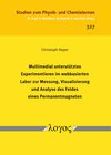 Buchcover Multimedial unterstütztes Experimentieren im webbasierten Labor zur Messung, Visualisierung und Analyse des Feldes eines