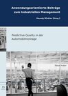 Buchcover Predictive Quality in der Automobilmontage