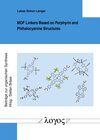 Buchcover MOF Linkers Based on Porphyrin and Phthalocyanine Structures