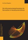 Buchcover Die Informationsbedarfsanalyse für Kennzahlen in Handelsunternehmen