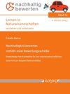 Buchcover Nachhaltigkeit bewerten mithilfe einer Bewertungsscheibe