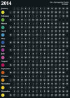 Buchcover Der Springende Punkt 2014 schwarz