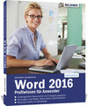 Buchcover Word 2016 - Profiwissen für Anwender