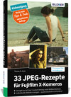 Buchcover 33 JPEG-Rezepte für Fujifilm X-Kameras