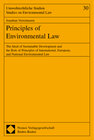 Buchcover Principles of Environmental Law