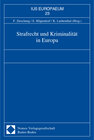 Buchcover Strafrecht und Kriminalität in Europa