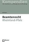 Buchcover Beamtenrecht Rheinland-Pfalz