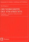 Buchcover Grundbegriffe des Strafrechts