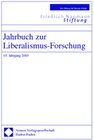 Buchcover Jahrbuch zur Liberalismus-Forschung