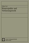 Buchcover Homöopathie und Verfassungsrecht
