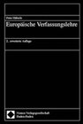Buchcover Europäische Verfassungslehre