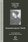 Buchcover Demaskierung der Macht