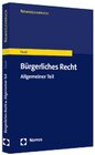 Buchcover Bürgerliches Gesetzbuch.  Allgemeiner Teil