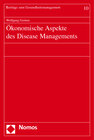 Buchcover Ökonomische Aspekte des Disease Managements