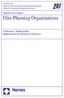 Buchcover Elite Planning Organizations