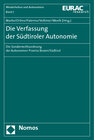 Buchcover Die Verfassung der Südtiroler Autonomie