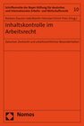 Buchcover Inhaltskontrolle im Arbeitsrecht