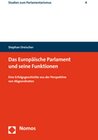 Buchcover Das Europäische Parlament und seine Funktionen