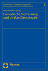 Buchcover Europäische Verfassung und direkte Demokratie