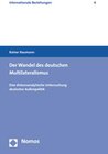 Buchcover Der Wandel des deutschen Multilateralismus