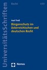 Buchcover Bürgenschutz im österreichischen und deutschen Recht