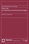 Buchcover Akten des 36. Deutschen Rechtshistorikertages