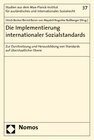 Buchcover Die Implementierung internationaler Sozialstandards
