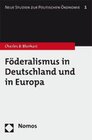 Buchcover Föderalismus in Deutschland und in Europa