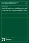 Buchcover Abstraktion und Kausalabhängigkeit im deutschen Immaterialgüterrecht