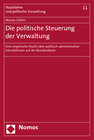 Buchcover Die politische Steuerung der Verwaltung