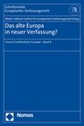 Buchcover Das alte Europa in neuer Verfassung?