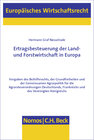 Buchcover Ertragsbesteuerung der Land- und Forstwirtschaft in Europa