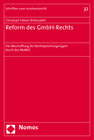 Buchcover Reform des GmbH-Rechts