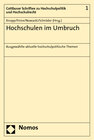 Buchcover Hochschulen im Umbruch