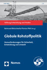 Buchcover Globale Rohstoffpolitik