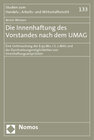 Buchcover Die Innenhaftung des Vorstandes nach dem UMAG