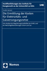 Buchcover Die Ermittlung der Kosten für Elektrizitäts- und Gasversorgungsnetze