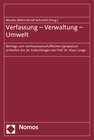 Buchcover Verfassung - Verwaltung - Umwelt