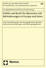 Buchcover Politik und Recht für Menschen mit Behinderungen in Europa und Asien