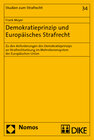 Buchcover Demokratieprinzip und Europäisches Strafrecht