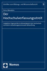 Buchcover Der Hochschulverfassungsstreit