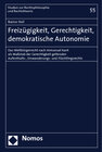 Buchcover Freizügigkeit, Gerechtigkeit, demokratische Autonomie