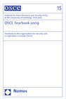 Buchcover OSCE Yearbook 2009