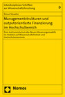 Buchcover Managementstrukturen und outputorientierte Finanzierung im Hochschulbereich