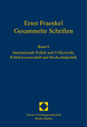 Buchcover Ernst Fraenkel - Gesammelte Schriften